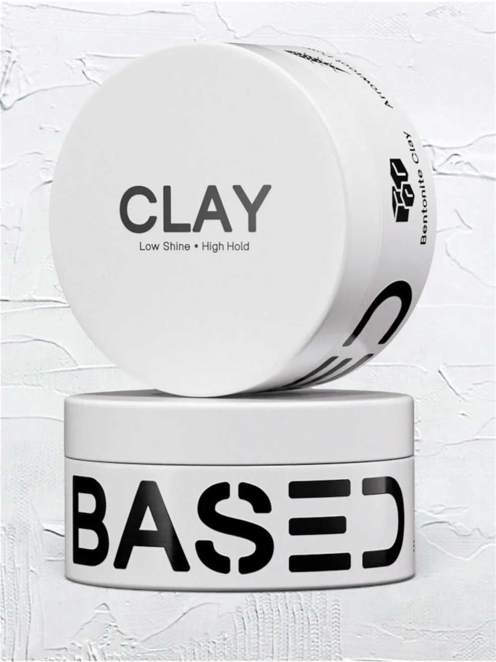 BASED Bodyworks 2 Pack Hair Clay 3 oz Strong Hold Matte New In Box